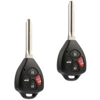 fits 2007 2008 2009 2010 Toyota Camry Key Fob HYQ12BBY Keyless Entry Remote, Set of 2