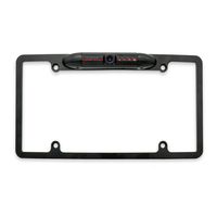 Master Tailgaters License Plate Frame Front or Backup Camera with 8 IR LED Night Vision, Metal Construction, and Waterproof Design