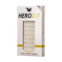 East Coast Dyes Lacrosse Hero 2.0 Mesh - Faceoff - White