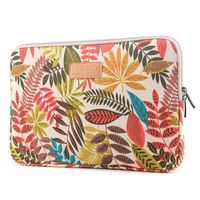 Black Deals Friday Cyber Deals Monday Deals-Valentoria 15.6 Inch Laptop Sleeve Case-Colorful Vintage Leaves Style Ultrabook Sleeve Macbook Bag For Acer/Asus/Toshiba/Lenovo/Macbook Pro/Macbook Air