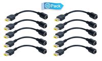 [10 Pack] Iwlikey AC Charger Power Supply Adapter Converter Cable Cord Compatible for Lenovo ThinkPad T440, T440p, T440s, T540p, X1 Carbon, X140e, X240, Lenovo Yoga Ideapad Dongle: 0b47046 0b47048
