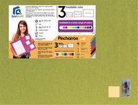 Bulletin Wall/Notice/Message Board 15.75 x 11.81-Lime