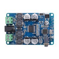 Aideepen TDA7492P 2x25W Watt Wireless Digital Bluetooth V2.1 Audio Receiver Power Amplifier Board Module with AUX Interface