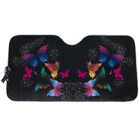 LUNNA SWR-0216 Gloss Sunshade (Special Edition Butterfly Swarovski Crystal Embellished Accordion - Black)