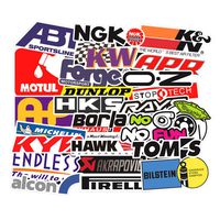 Laptop Stickers Pack [103pcs] Racing Stickers, Bomb Stickers,Cool Stickers for Motorcycle Skateboard Travel Sticker Laptop Luggage Car Bicycle Helmet Stickers