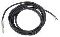 Rockville RTSBW15 15 Foot 1/4" TS to Bare Wire Speaker Cable,16 AWG,100% Copper