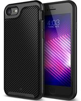 Caseology Envoy for Apple iPhone 8 Case (2017) / for iPhone 7 Case (2016) - Premium Leather - Matte Black