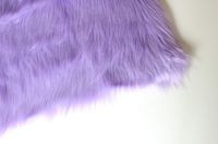 Faux Mongolian Fur Photography Prop, Newborn Prop, Basket Stuffer, Layering Blanket, Rug (Small, 18"x20", Lavender)