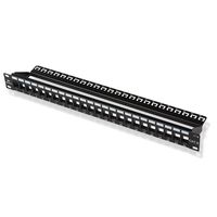 Cable Matters Rack or Wall Mount 24-Port Cat6, Cat 6 Keystone Patch Panel (Blank Patch Panel)