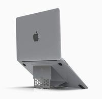 Majextand MacBook Stand/Laptop Stand | Thinnest Adjustable Portable Ventilated Ergonomic Stand | Integrate with Most Notebook Computers Under 18" | 6 Height Settings (Space Gray)