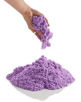 CoolSand Purple 14 Ounce Refill Pack - Moldable Indoor Play Sand in Resealable Bag