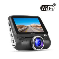 WiFi Dash Camera - 1080P Full HD Car DVR Dashcam 220 Degree Wide Angle Dash Camera for Cars, 3" LCD Dashboard Camera, Sony Sensor Car Driving Recorder with G-Sensor, Night Vision, WDR, Parking Mode