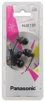 Panasonic RP-HJE120E2K Ergo Fit Ear Canal Headphones