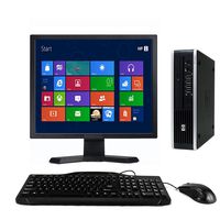2018 HP Elite Package,Intel Core 2 Duo 3.0GHz,4GB,160GB,DVD,WiFi,Bluetooth 4.0,Windows 10-Multi Language Support-English/Spanish/French, 19in Monitor(Brands May Vary) (C2D) (Renewed)