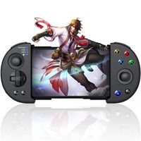 BEBONCOOL Mobile Controller for iPhone Android, PUBG Mobile Game Controller with Triggers for 3.5 to 6.5 Inch Android iOS iPhone, Wireless Mobile Remote Controller Gamepad for FPS Games