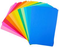 Hygloss Products Bright Tag, 11" x 17", 12 Assorted Colors, 96 Sheets