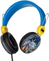Sakar HP1-01082 Over The Ear Kids Safe Headphones, Sound, Compatible with All iPod\iPhone\IPad, Comfortable Ear Cushions and Headphones, 1 Year Manufactor Warranty (Batman), Blue
