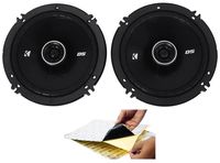 (2) Kicker 43DSC6504 DSC650 6.5" 240w 2-Way Car Stereo Speakers DS650 + Rockmat