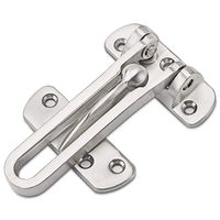 Upgraded Home Reinforcement Security Lock for Swing-in Doors,Heavy Duty Swing Bar Lock (2 Pack)