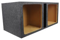 Rockville RDVK15 Dual 15" MDF Solo Baric L7/L5/L3 Vented Subwoofer/Car Sub Box