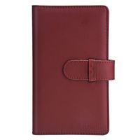 Sunmns Wallet PU Leather Photo Album for Fujifilm Instax Mini Instant Film (Retro Red)