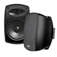 AP650 6.5-Inch 150W High Performance Composite Resin Low Resonator Cabinet 2-Way Indoor/Outdoor Weather-Resistant IP6X Patio Speakers - OSD Audio - (Pair, Black)