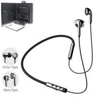 MobiFren Flex-L Wireless Bluetooth Earbuds High Definition LDAC/Apt-X Premium Sound, Shape-Memory Alloy Wire, Magnetic Earbuds, Vibration-Alert Enabled Earphones for Sports, Sweat-Proof (Flex-L Air)