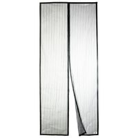 Apalus Magnetic Screen Door, 36"x83" Super Strong Fly Mesh, 28 Magnets from Top to Bottom Ultra Seal Magnets Close Automatically