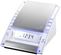 Sony ICF-CD7000WC 120 v AM/FM Stereo CD Clock Radio-Silver (Discontinued by Manufacturer)