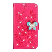 Xiaomi PocoPhone F1 Case, CUSKING Wallet Case with Credit Card Holder for Xiaomi PocoPhone F1, Leather Case Notebook Style Magnetic Flip Folio Case Cover, Rose Red