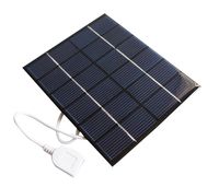Sunnytech 2w 6v USB Mini Solar Panel Module DIY Polysilicon Solar Epoxy Cell Charger B032