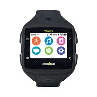 Timex TW5K88800F5 Ironman One GPS Watch, Full Size, Black/Gray