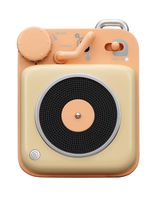 Muzen Audio Peach Button Portable Wireless High Definition Audio Bluetooth Speaker - Classic Vintage Retro Design