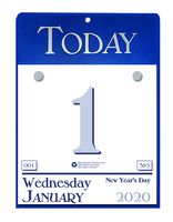 House of Doolittle 2020 Daily Today Calendar, Refillable, 6.5 x 9 Inches, January - December (HOD310-20)