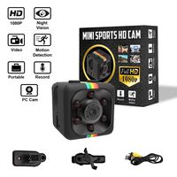 Mini Spy Hidden Cam HD 1080p Night Vision Recording Action Camera for Indoor/Outdoor, Home Office,Car 140 Degree Wide Angle Lens
