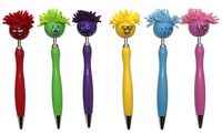 Inkology Mopsterz; Pen Ballpoint Retractable Pen, 124-9PDQ