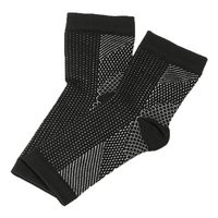DELIKANG 3Pairs Pain Relief Soothing Anti-Fatigue Plantar Fasciitis Ankle Heel Compression Socks