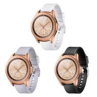 QINICHEN Compatible for Samsung Galaxy Watch 42mm Bands, Samsung Galaxy Watch Active 40mm (3PACK A, Small(5.6"-7.5"))
