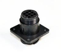 TE CONNECTIVITY / AMP 206705-1 CIRCULAR CONNECTOR, RCPT, SIZE 13, 9POS, PANEL (1 piece)