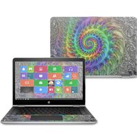 Mightyskins Skin Compatible with Hp Pavilion X360 14" (2017) - Tripping | Protective, Durable, and Unique Vinyl Decal Wrap Cover | Easy to Apply, Remove, and Change Styles | Made in The USA