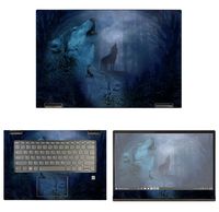 decalrus - Protective Decal Wolves Skin for Lenovo Yoga 730-15 (15.6" Screen) case Cover wrap LEyoga730_15-1