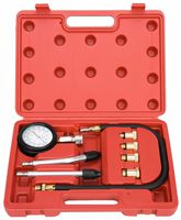 8MILELAKE Professional Petrol Gas Engine Cylinder Compression Tester Gauge Kit Auto Tool