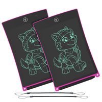 WOBEECO LCD Writing Tablet, 8.5 Inch Electronic Writing &Drawing Board Doodle Board with Lanyard for Kids and Adults at Home,School and Office (Blue 2pcs)