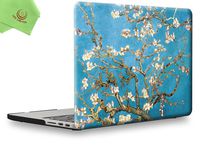 MacBook Pro 15 inch Case 2019 & 2018 & 2017 & 2016, UESWILL Creative Design Smooth Touch Hard Case Cover for MacBook Pro 15" with Touch Bar/Touch ID (Model: A1990/ A1707), Wintersweet