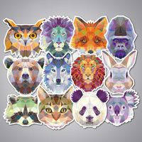 Cool Teen Animal Cartoon Laptop Stickers Water Bottle Vinyl Waterproof Cars Motorcycle Bicycle Skateboard Luggage Bumper Bomb Decal 35pcs Pack