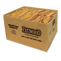 Better Wood Products Fatwood Firestarter Box, 25-Pounds