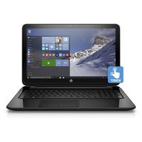 HP 15.6 Inch Flagship Touchscreen Laptop Computer (AMD Quad-Core A8-7410 Processor 2.2GHz up to 2.5GHz, 4GB RAM, 500GB Hard Drive, DVD/CD Drive, WiFi, Windows 10) (Renewed)