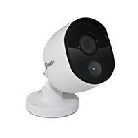 Swann Wired PIR Bullet Security Camera, 1080p Full HD Surveillance Cam with Infrared Night Vision, Indoor/Outdoor, Thermal, Heat & Motion Sensing, Add to DVR, SWPRO-1080MSB