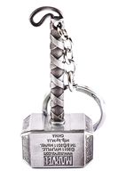 Inestimable Collection Retail Silver Thor Hammer Keyring & Keychain
