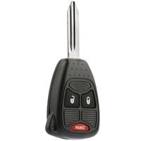 Car Key Fob Keyless Entry Remote fits Chrysler Aspen Pt Cruiser/Dodge Caliber Dakota Durango Magnum Nitro Ram/Jeep Compass Patriot Wrangler/Mitsubishi Raider (OHT692427AA 3-btn)